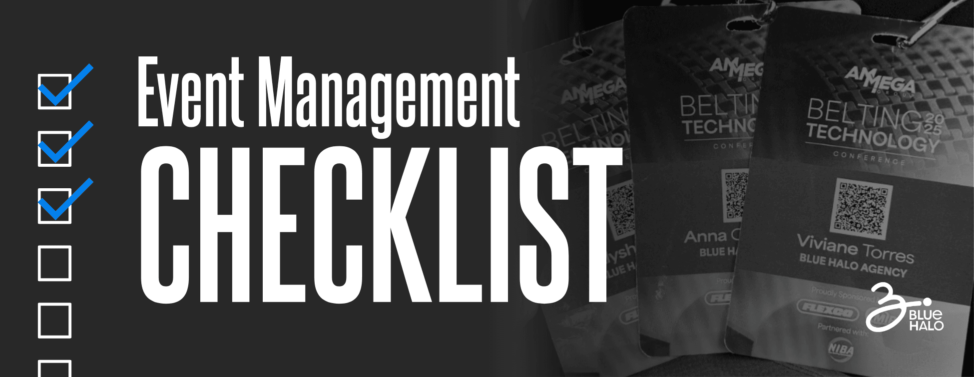 Event Management Checklist Desktop Banner