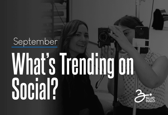 What's trending on social media in September article social media marketing agency featured image