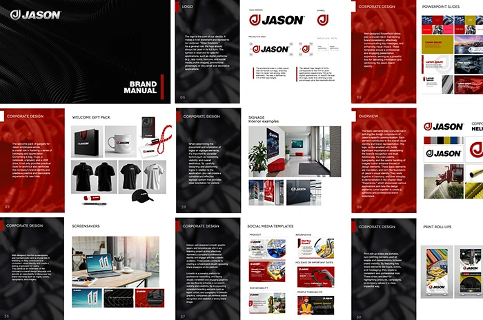 Industrial Manufacturing Rebrand and branding agency