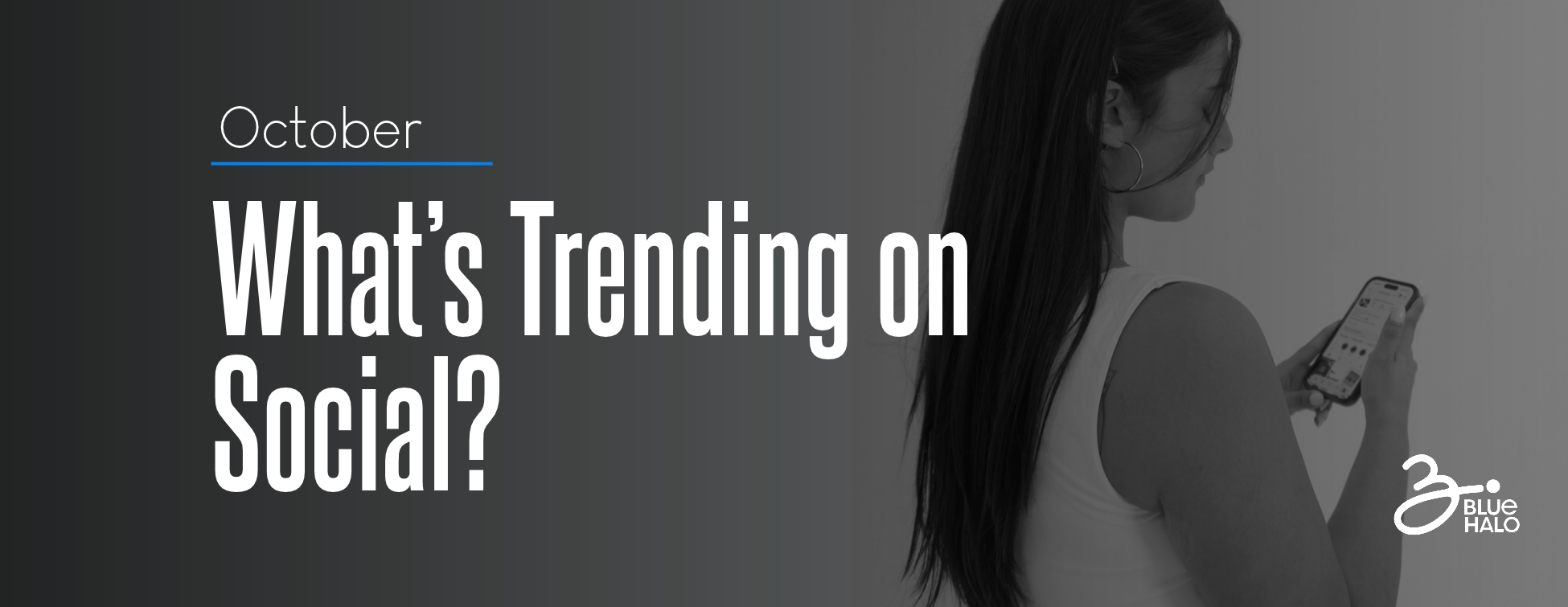 Social Media Trending October Desktop Banner